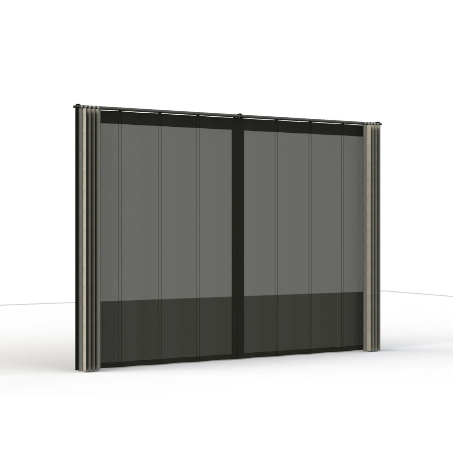 Siena Garden Seitenteile Schattenmanufaktur Silber-Grau B: 300 cm, H: 210 cm - Bild 2