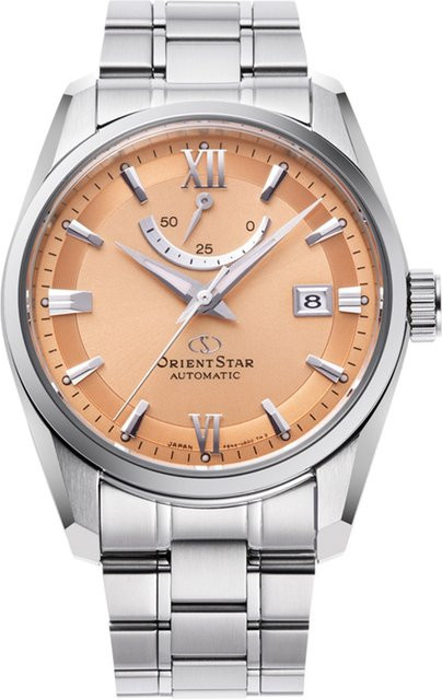 Orient Star Armbanduhr Automatik, Edelstahl, Orange, 38 mm, Herren - Bild 1