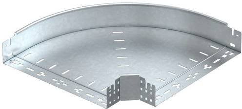 OBO Bettermann Bogen aus Metall in Silber, Breite: 40 cm, Höhe: 8,5 cm - Bild 1