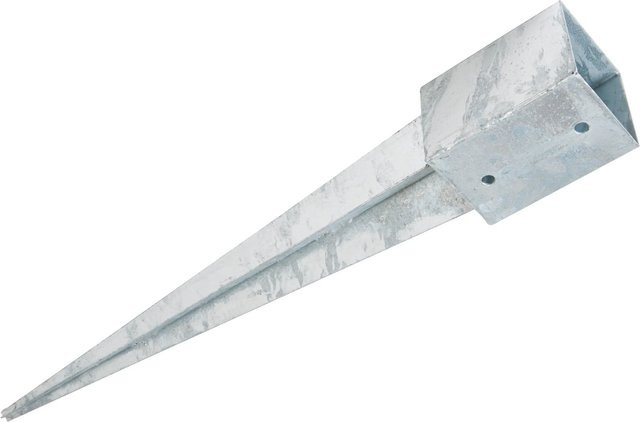 Hadra Einschlagbodenhülsen aus verzinktem Stahl, B/T/H: 91 x 91 x 900 mm - Bild 2