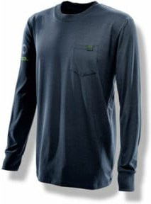 Festool 100 Jahre Langarmshirt LS-FT1-M 100Y in Blau aus Baumwolle, Größe L - Bild 1