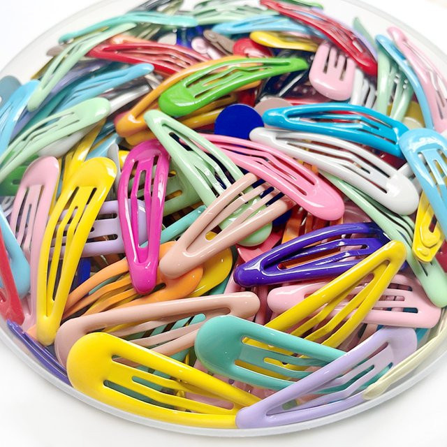 KYDZSW Haarspangen Wassertropfen, 10 Stück, Bunt, Damen und Mädchen - Bild 1