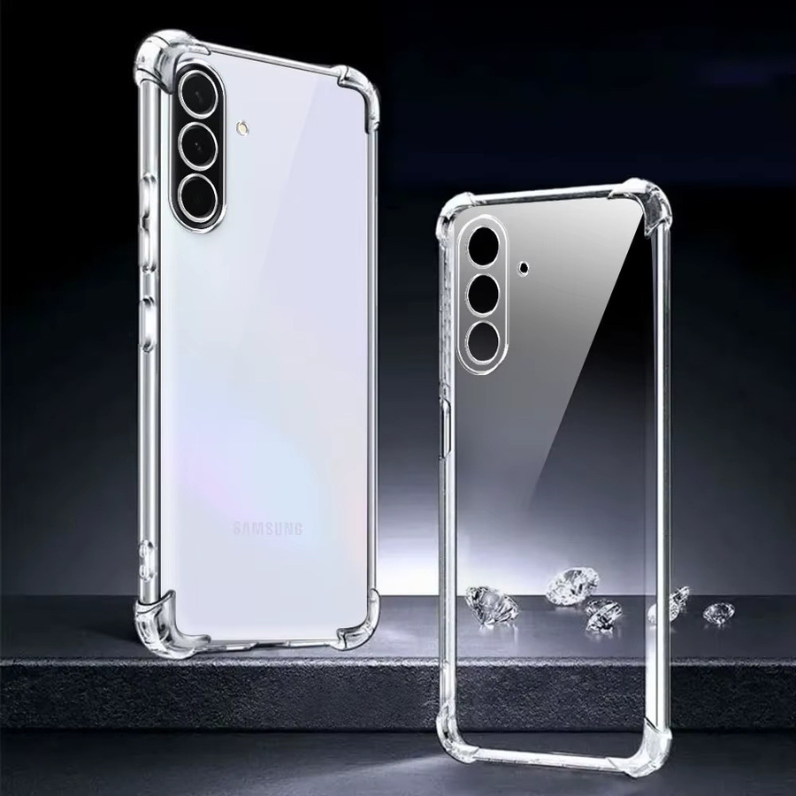 Transparente Airbag-Schutzhülle aus Silikon für Samsung Galaxy A17 A16 A15 A14 A13 A12 4G 5G - Bild 2