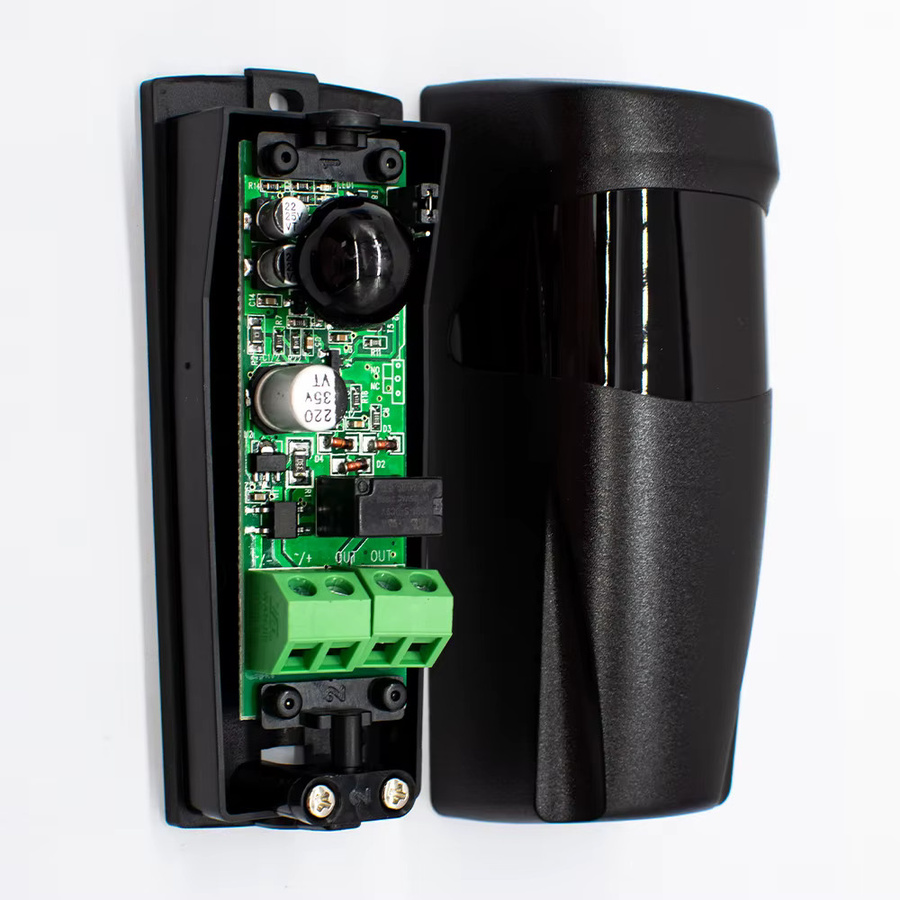 Scimagic-RC Infrarotsensor-Detektor für automatische Tore und Garagentore, 12-24V AC/DC, Schwarz, Reichweite 15m - Bild 6