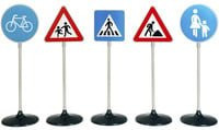 Verkehrsschilder-Set Fußgänger von Theo Klein - Bild 1