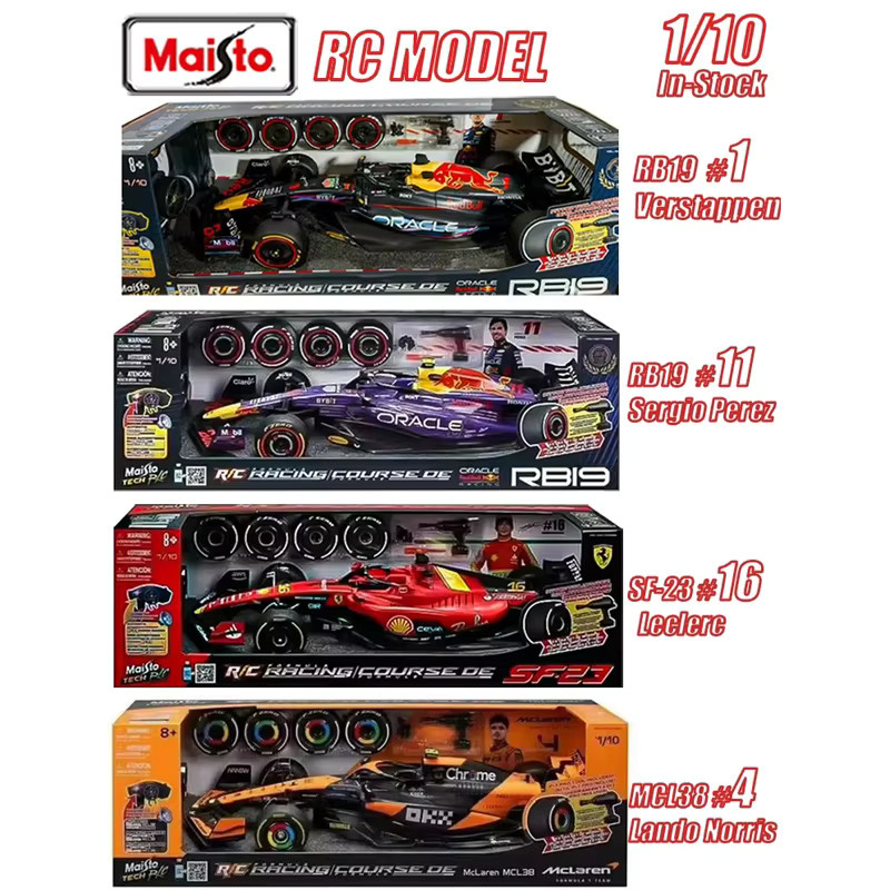 Maisto F1 Rc Red Bull Rb19 Verstappen, Modell Spielzeug, 1:10, ab 8 Jahren - Bild 3