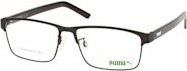 Puma PU 0504OA Korrektionsbrille, Vollrand, quadratisch, black, Unisex - Bild 1