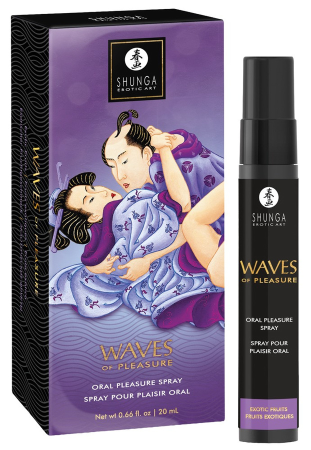 Shunga Waves of Pleasure Mundspray - Bild 2