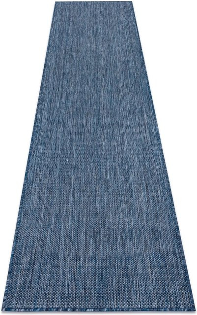 RugsX Teppich Sion VG21492 Blau, Webart: Flachgewebe, Material: Sisal, B/T: 80 x 300 cm - Bild 1