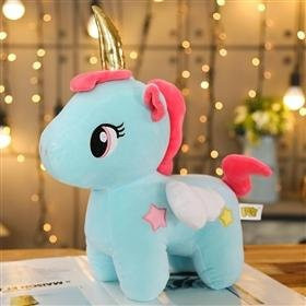 Yiran Health & Beauty Einhorn Plüschtier, Bunt / Mehrfarbig, 25cm - Bild 1