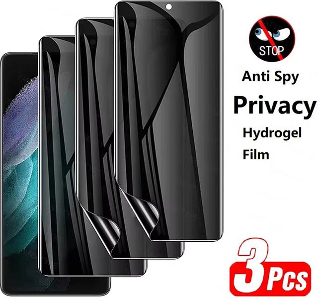 Privatsphäre Hydrogel Screen Protector Anti-Spy Schutzfolie für Samsung Galaxy A55 5G A54 5G A56 5G A36 5G A15 A16 A05 A25 A06 A05s A24 A35 - Bild 1