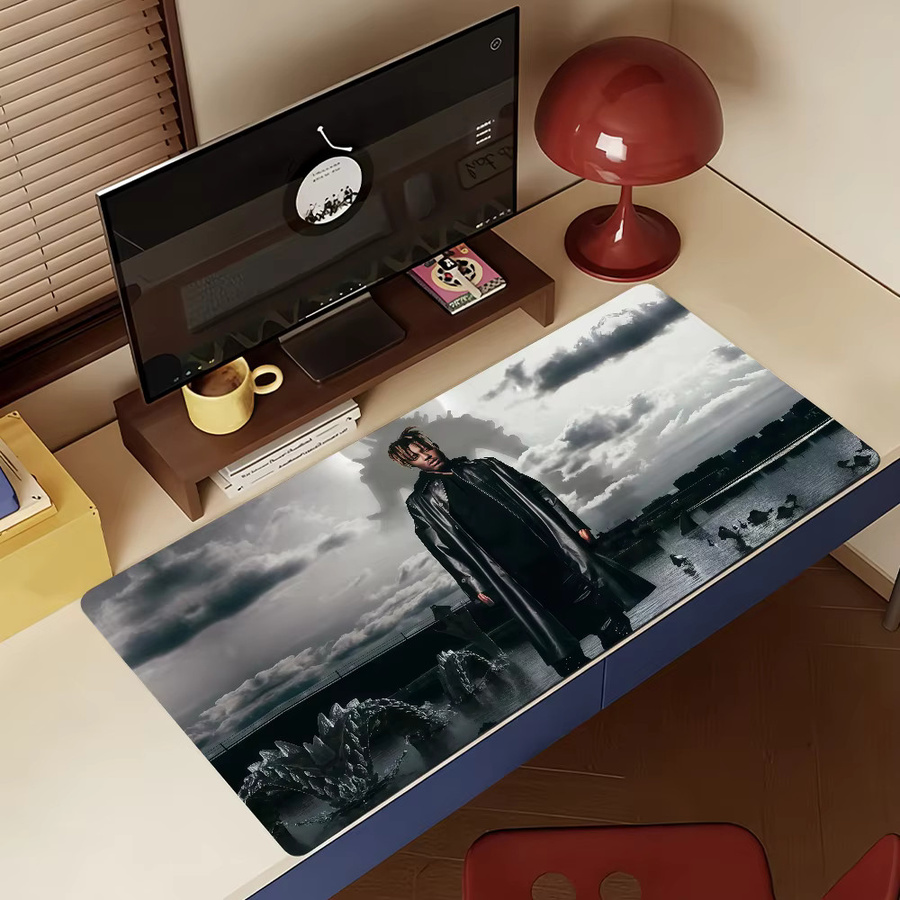 J-Juice Wrld Mauspad Multicolor rutschfeste Schreibtischunterlage aus Gummi für Gamer und PC-Zubehör - Bild 4