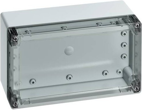 Spelsberg TG PC 2012-9-to Installations-Gehäuse aus Polycarbonat in Lichtgrau (RAL 7035), B/T/H: 20,2 x 12,2 x 9,0 cm - Bild 1