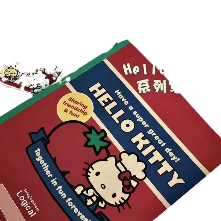 5er Set Hello Kitty Notizbücher B5 mit Linien und Softcover in Mehrfarbig - Bild 2