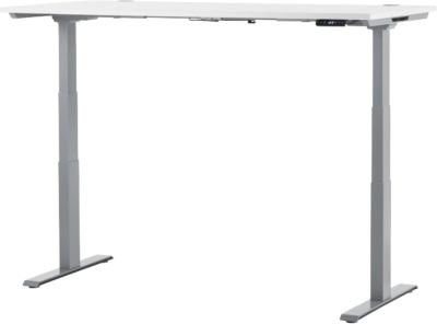 Schäfer Shop Genius Schreibtisch MODENA FLEX, elektrisch höhenverstellbar, Rechteck, T-Fuß, Farbe: Weiß, Breite: 200 cm, Tiefe: 80 cm - Bild 1