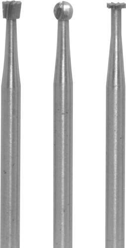 Donau Elektronik 1700 Frässet in Silber mit einem Schaftdurchmesser von 2,35 mm und einem Durchmesser von 2,3 mm - Bild 1