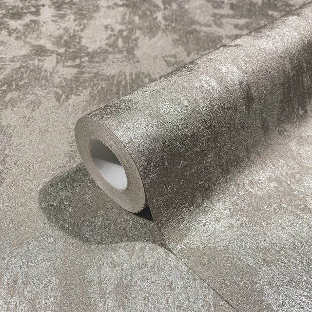 Marburg Vliestapete Betonoptik in Grau Metallic mit Struktur und FSC-Zertifizierung - Bild 1