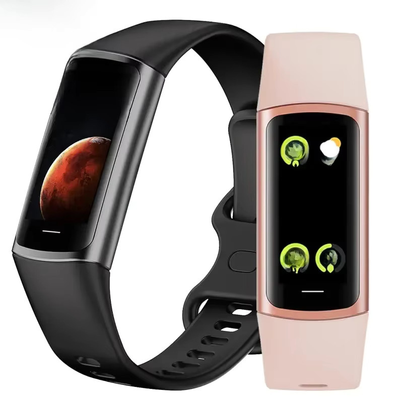 Lige Smartwatch, Schwarz, Silikon, Unisex, wasserdicht - Bild 7