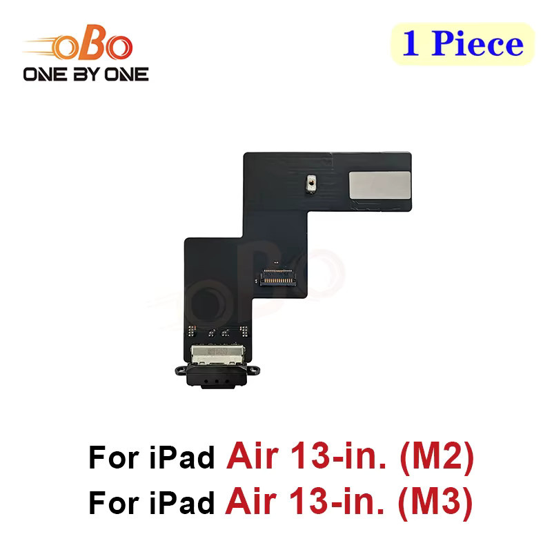 USB-Ladeanschluss Flexkabel für Apple iPad Air 13 Zoll M2 M3 in Schwarz und Blau - Bild 2