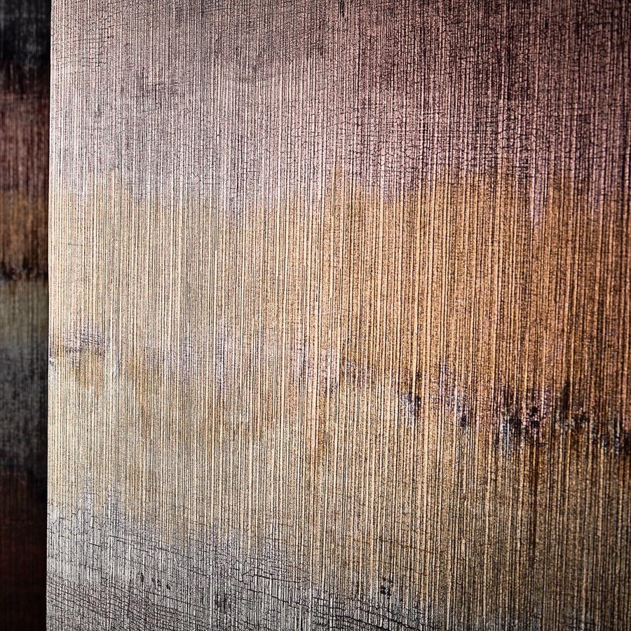 Harlequin Tapete Lustre in Apatite/Hessian mit abstraktem Design aus Vinyl - Bild 1