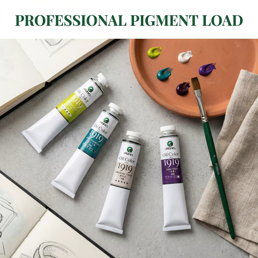 Marie's Professionelle Ölfarbe Set mit 86 Farben, 50 ml pro Tube - Bild 2