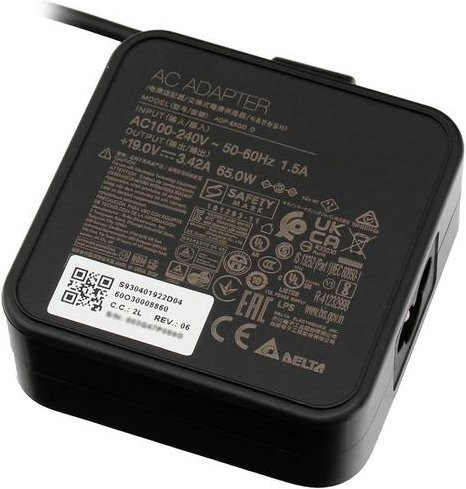 MSI Notebook-Netzteil S93-0401921-D04 Power Adapter 65W 19V 3A Schwarz - Bild 1