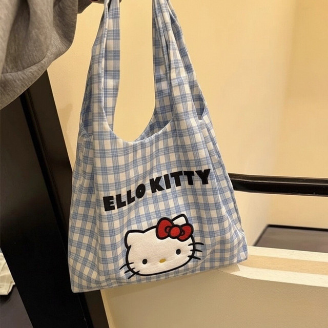 Hello Kitty Federmäppchen als vielseitige Kosmetiktasche in Blau - Bild 1