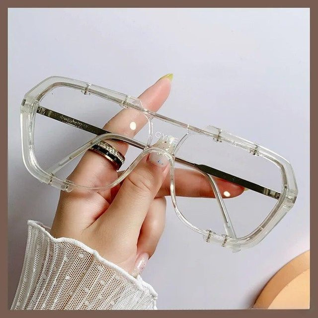 NATAWA Sonnenbrille Vollrand, Square, Kunststoff, transparent, Damen - Bild 1