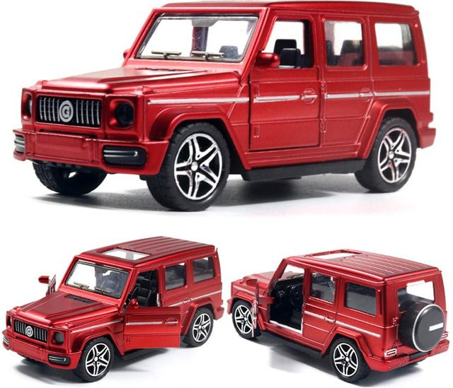 Linyi toy car Diecast Metall Spielzeugauto, Rückzieher, zu öffnende Türen, 1:36, ab 14 Jahre - Bild 1
