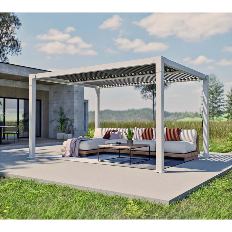 Sojag Pergola Hana 1013 Aluminium Beige B/T/H: 400,2 x 301,0 x 225,3 cm - Bild 2