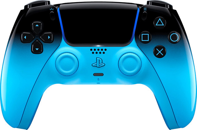 Sony PlayStation 5 DualSense Kabelloser Controller Rhythm Blue mit Bluetooth und USB-C für PC, Mobile und PlayStation - Bild 1