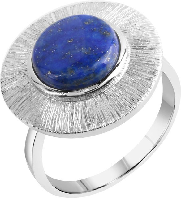 Zeeme Gemstones Ring 925 Silber, Lapis, Damen - Bild 1