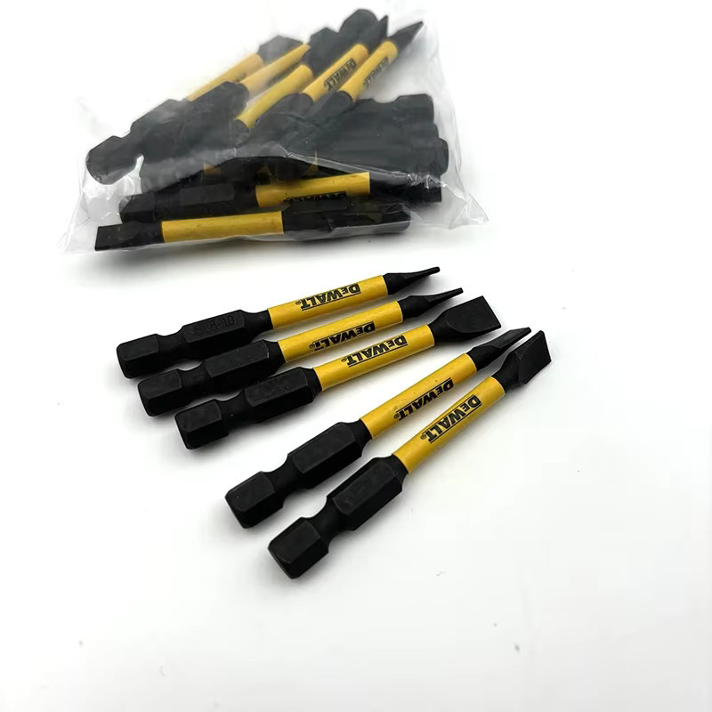 DeWalt PH2 SL8 Kreuzschlitz-Bit mit Magnetring Adapter in Gelb - Bild 5