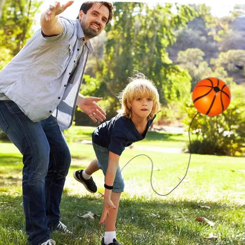xunyihappy Reaktionstraining-Set, 4-teiliges Set, Hüpfball und Handgelenkschlaufe - Bild 5