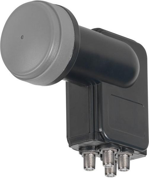 Teccus SAT Universal Quad LNB 44826 in Schwarz - Bild 1