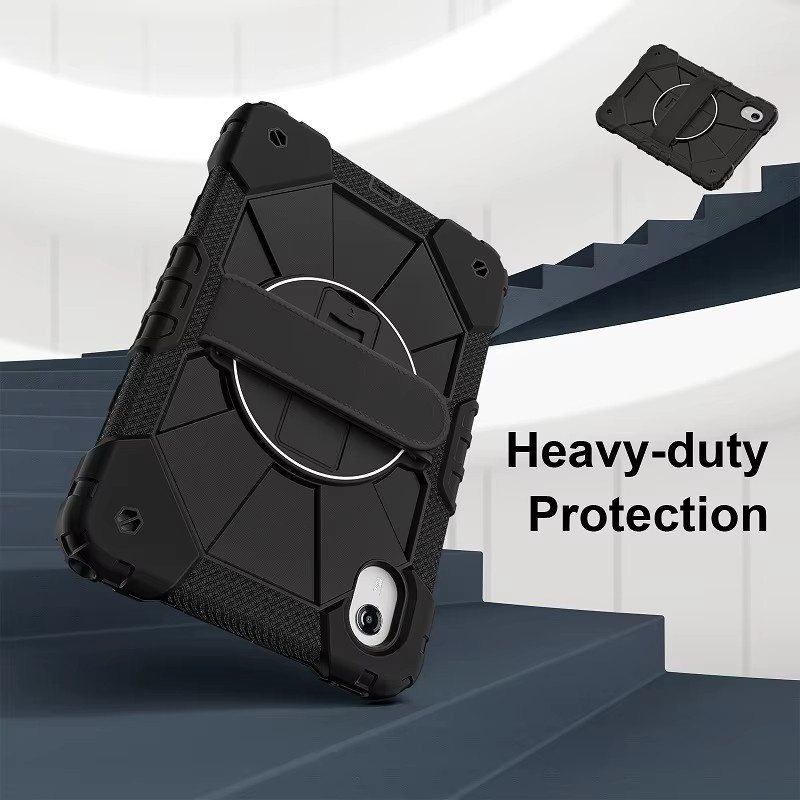 Robuste 360 Grad drehbare Schutzhülle für Lenovo Idea Tab Pro Gen 2 TB390 und Xiaoxin Pro GT 13 in Schwarz oder Blau - Bild 4