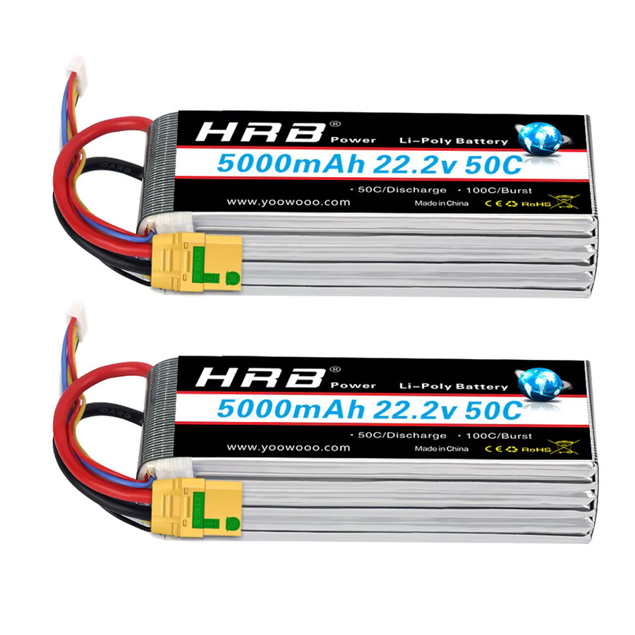 HRB Lipo Batterie 22,2 v 5000 mah, Drone Batterie, mit XT90 Stecker - Bild 6
