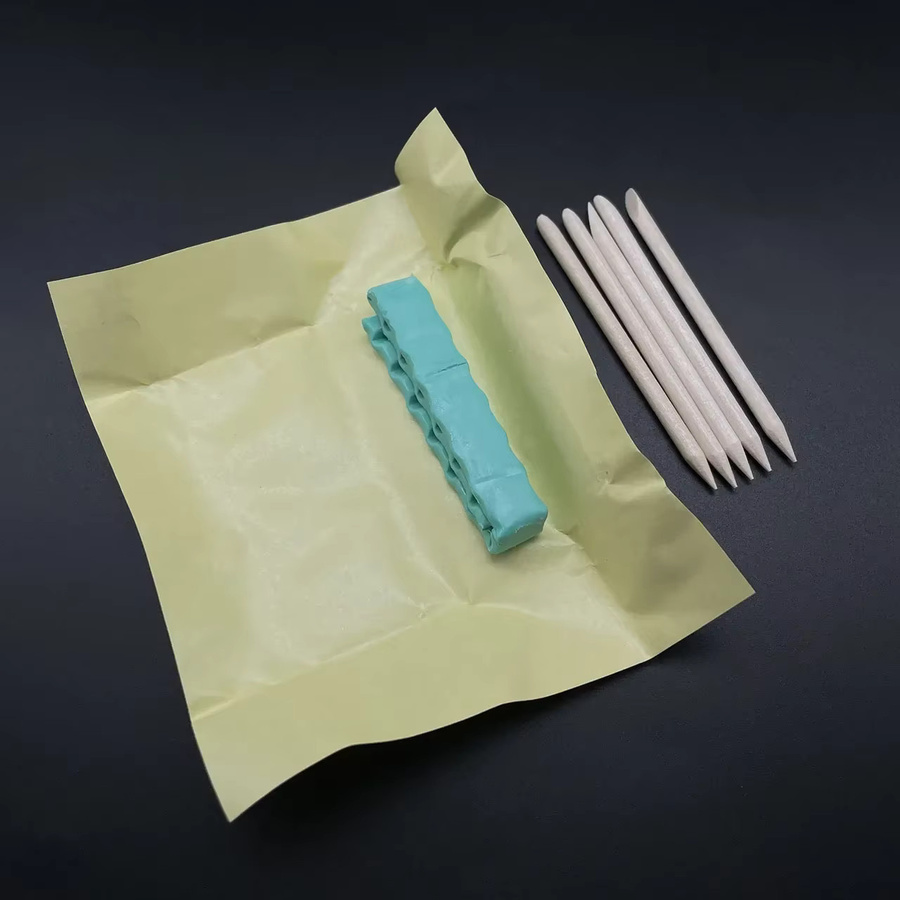 CAOWTAN Uhrenreparatur-Zubehör, Reinigungskitt, Grün, Gummi, Blau - Bild 2