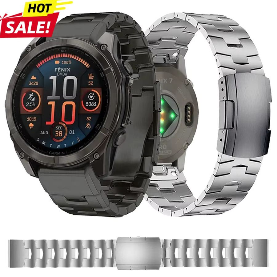 FancyWrist Uhrenarmband Titan, Silber, Unisex - Bild 3