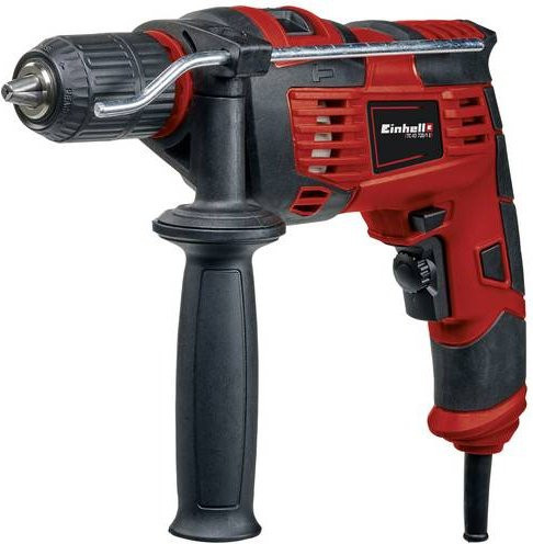 Einhell TC-ID 720/1 E Kit 1-Gang-Schlagbohrmaschine in Rot mit 720W und Koffer - Bild 1