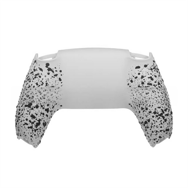 PHILE-DIY Soft Touch Untere Gehäuseschale für PS5 Controller in Schwarz oder Weiß - Bild 1