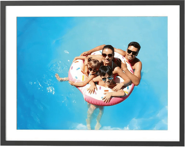 AgfaPhoto Frameo APF1700 Digitaler Bilderrahmen 17 Zoll Schwarz - Bild 1