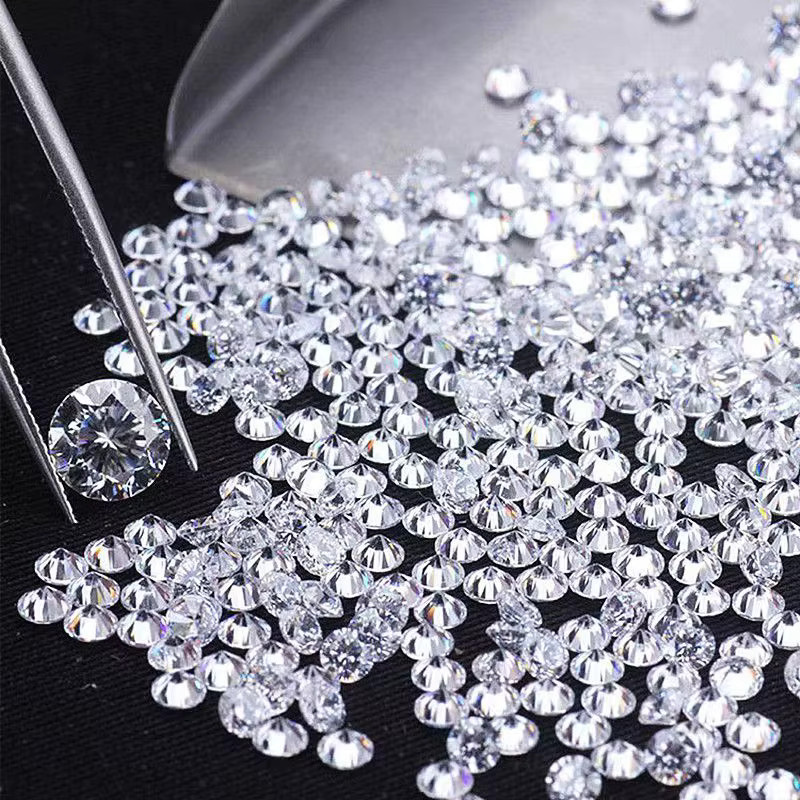 AierCrystal Zirkonia, Weiß, Rund, Unisex - Bild 4