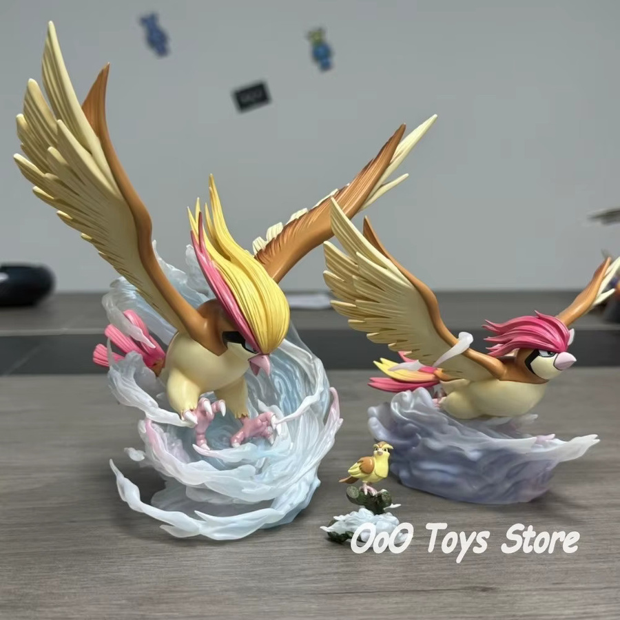 Bandai Pokemon Pidgey Evolutionary Group Actionfiguren, Kunststoff, Bunt - Bild 2