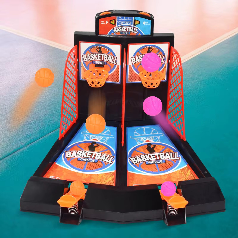 GGbell Finger-Auswurf-Basketball Kinder-Tisch-Schießspielzeug ab 3 Jahren - Bild 2