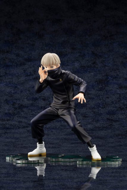 Kotobukiya ARTFX J Jujutsu Kaisen Inumaki Toge Anime Figur, bemalt, Maßstab 1/8, Schwarz, PVC - Bild 1