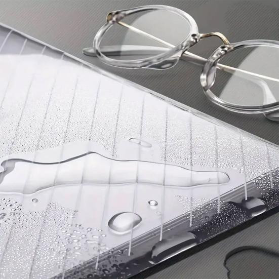 Aunel Dokumentenorganisator A4 Plastik Umschlag Transparent mit Druckknopf 10 Stück - Bild 4