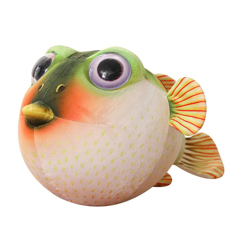 Pangcangshu Kugelfisch Plüschtier Meerestiere Aquarienfische 33cm - Bild 2