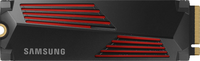 Samsung 990 Pro NVMe M.2 SSD mit Kühlkörper 4TB Schwarz - Bild 1