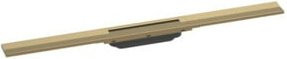 Hansgrohe RainDrain Flex Duschrinne als Fertigset in Brushed Bronze, Edelstahl, Breite: 80 cm - Bild 1